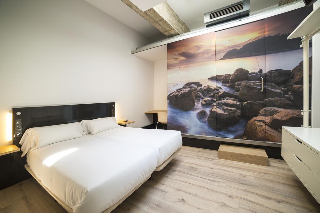 Zerupe Hotel Zarautz Oda fotoğraf