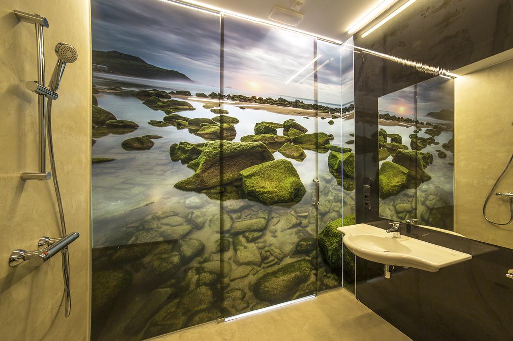 Zerupe Hotel Zarautz Oda fotoğraf